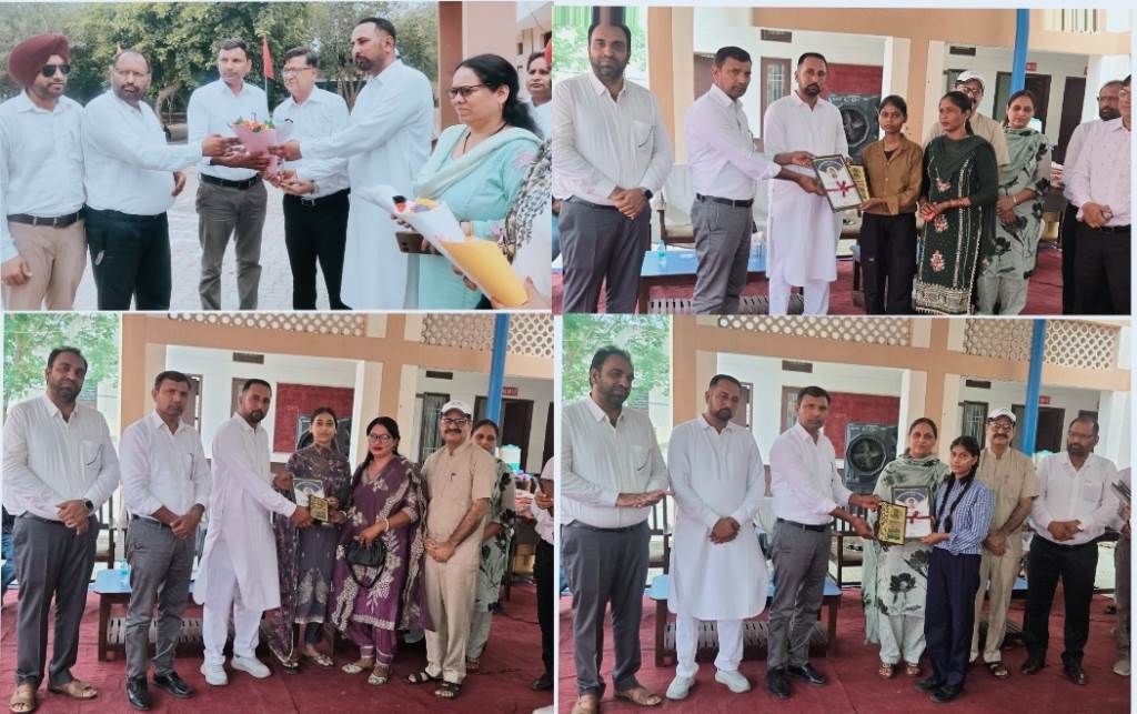 कस्तूरबा गांधी बालिका विद्यालय खाई में पुरस्कार वितरण एवं सम्मान समारोह का भव्य आयोजन